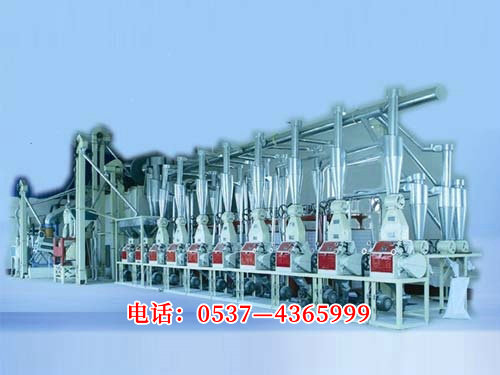 6FTDP-50日加工小麦，玉米，高粱，50T总动力135KW，设备占地长22米宽7米高4米.jpg